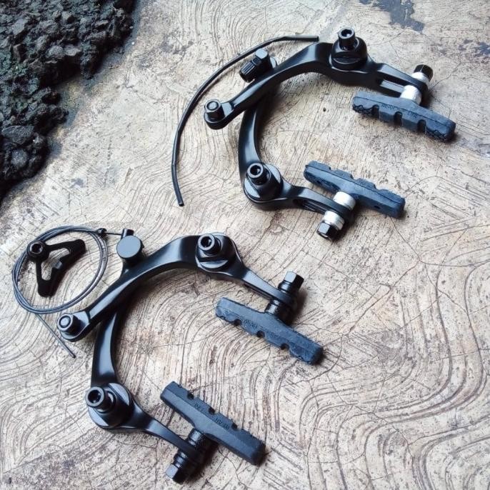 Rem U V Brake Silang BMX Cstar REM BMX RADIUS 934 Silang Hitam Caliper V Brake Silang.
