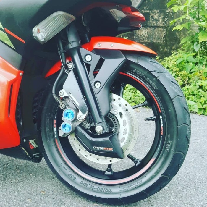 SPAKBOR DEPAN CUSTOM AEROX 155 - ASMU EVO 1