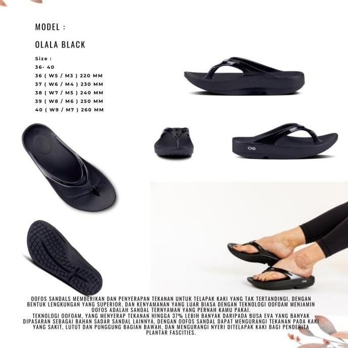 Oofos Women Sandal Oolala Milly_Shop76