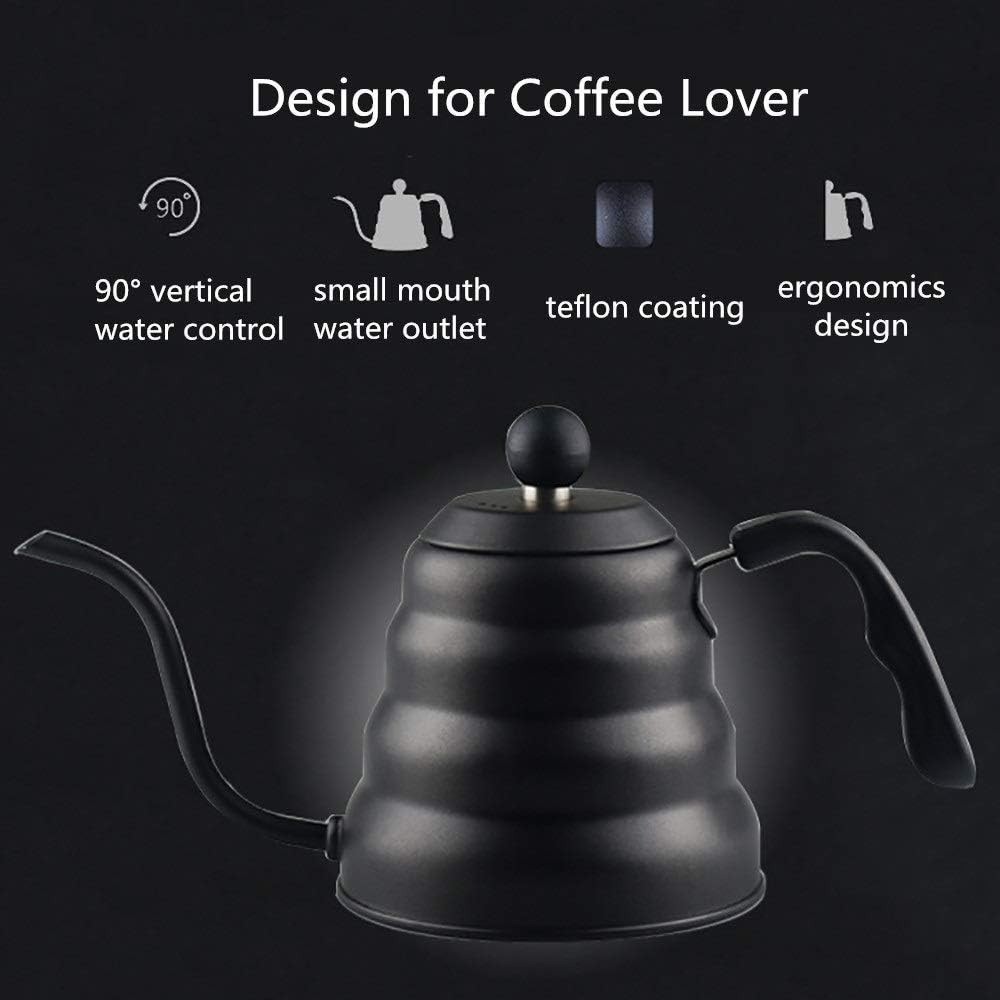 

ETRONIK One Two Cups Teko Kopi Leher Angsa Gooseneck Pour Over Drip Kettle - PRF10