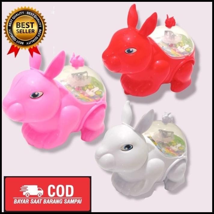 Mainan Tarik - Mainan Anak Tarik Kelinci Bisa Nyala