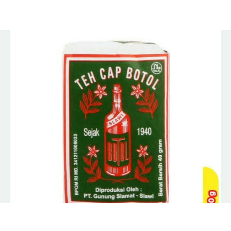 

Teh cap botol khas slawi
