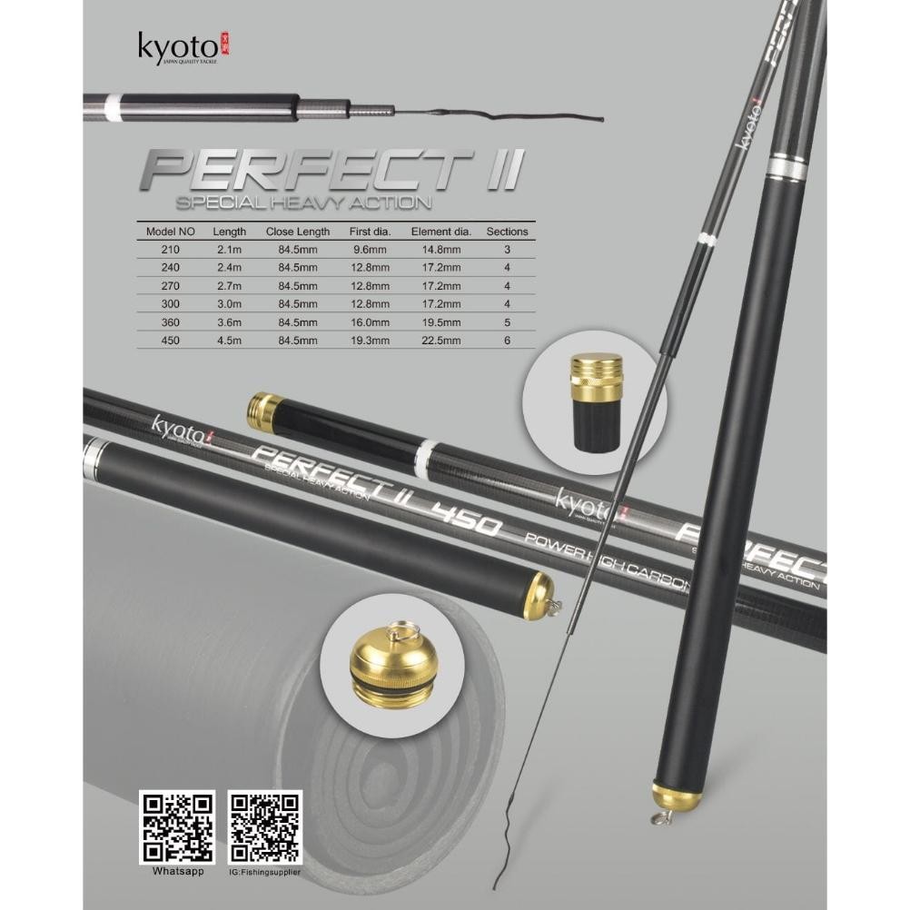 Today POLE / TEGEK KYOTO PERFECT II SPECIAL HEAVY ACTION (For GALATAMA LELE)