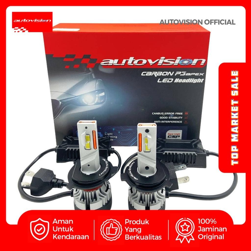 Led Autovision Carbon-P3 Apex 9-30V 68W 5700K