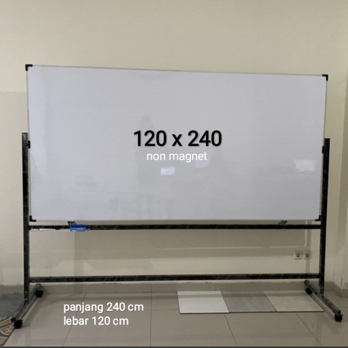 

whiteboard standing 120 x 240 cm