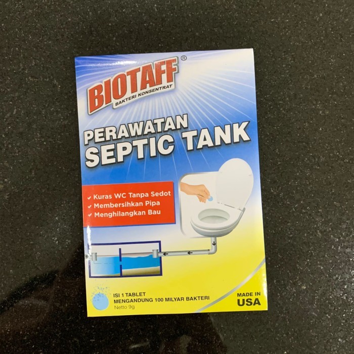 BIOTAFF Bakteri Septic Tank Bakteri Kuras WC