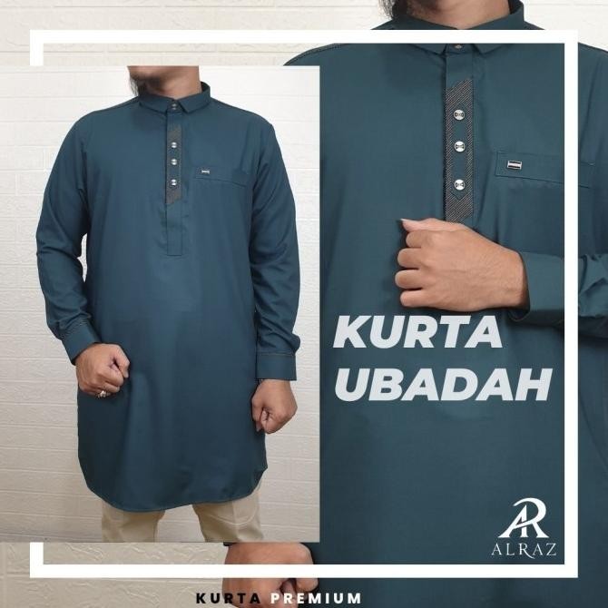 Kurta / Kemko Al Raz Baju Kemeja Koko Kombinasi Premium Terlaris