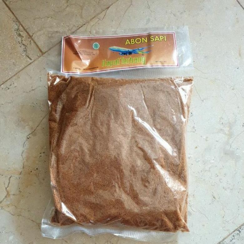 

Abon sapi cap Kapal Terbang 1kg