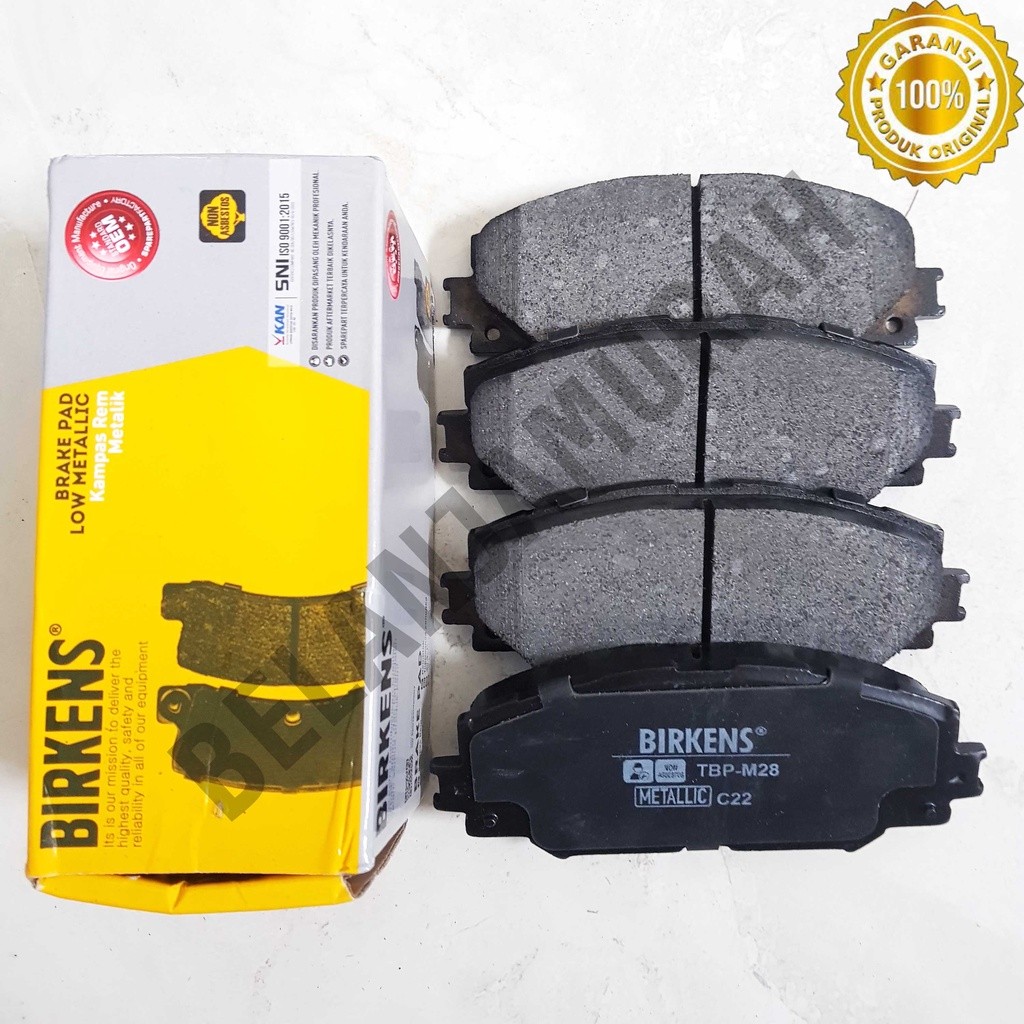 Brake Pad / Kampas Rem Depan New Altis, Sienta, Voxy Asli 100% Birkens 04465-02310