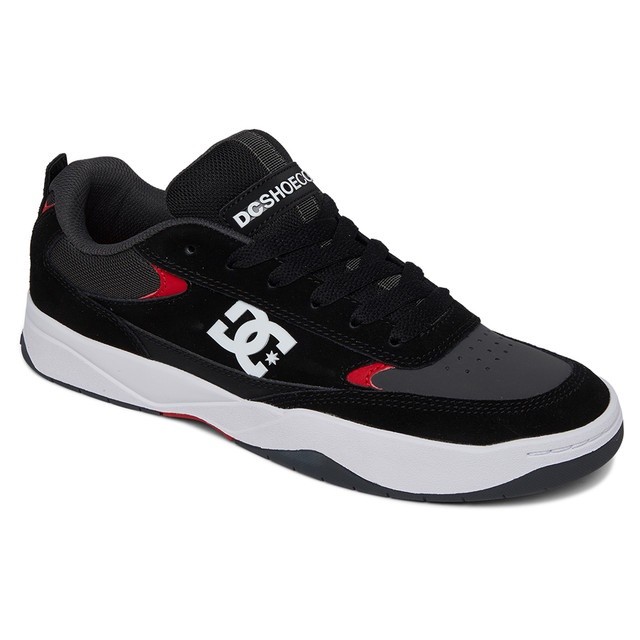 DC Shoes Men Penza Shoes Grey/Black/Red ADYS100509