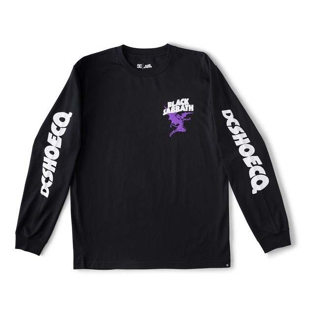 DC Shoes Men DC x Sabbath T-shirt Black ADYZT05074