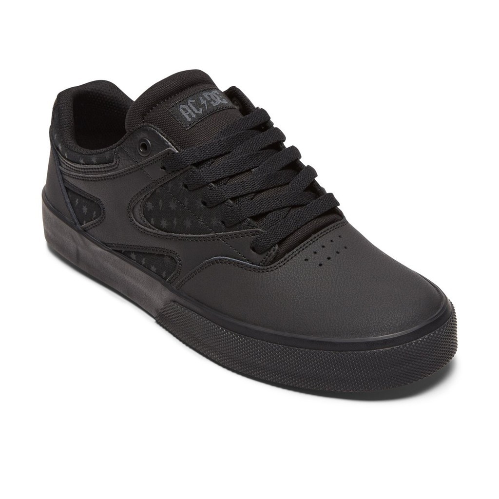 DC Shoes Men Kalis V AC/DC Shoes Black/Black/Grey ADYS300639