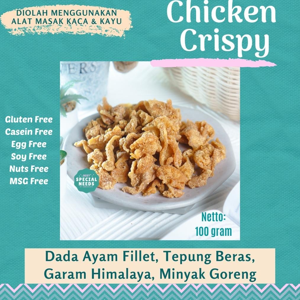 

Chicken Crispy - Gluten Free, Sugar Free, Egg Free, Non MSG - Special Needs