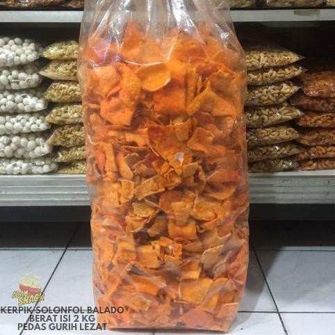 

SLONDOK BALADO BAL ISI 2 KG / KERIPIK SLONDOK SINGKONG - INSTANT DAN