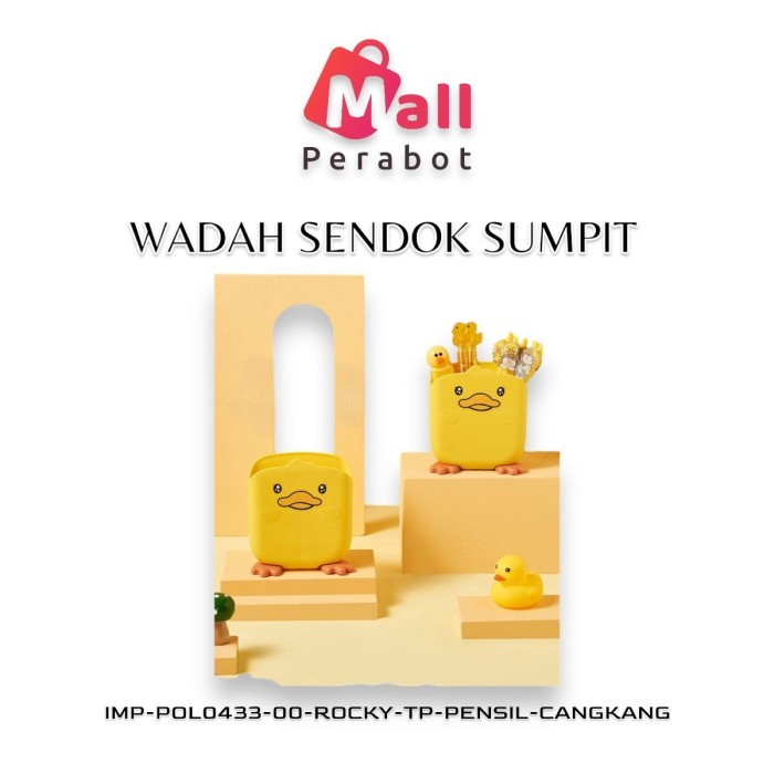 

Mall Perabot Tempat Pensil & Pulpen Karakter Kotak Pensil Desktop Multifungsi Pen Holder