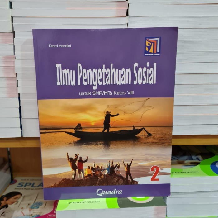 Buku SMP IPS Kelas 8 VIII Kurikulum Merdeka Quadra