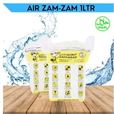 

Air zam zam 1L 1Liter / Air zam-zam / Air zamzam / Air zam - zam ASLI