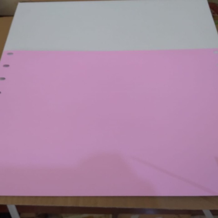 

TERBARU! kertas master paper warna pink 395x255 mm percetakan offset printing