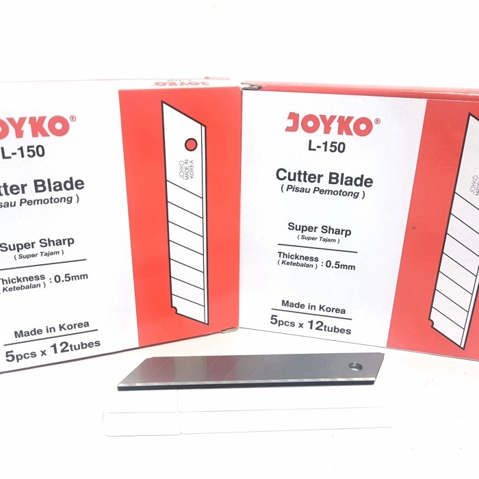 

COD Harga Grosir(1Dus/12pack) ISI REFILL CUTTER BESAR JOYKO L-150 ORIG