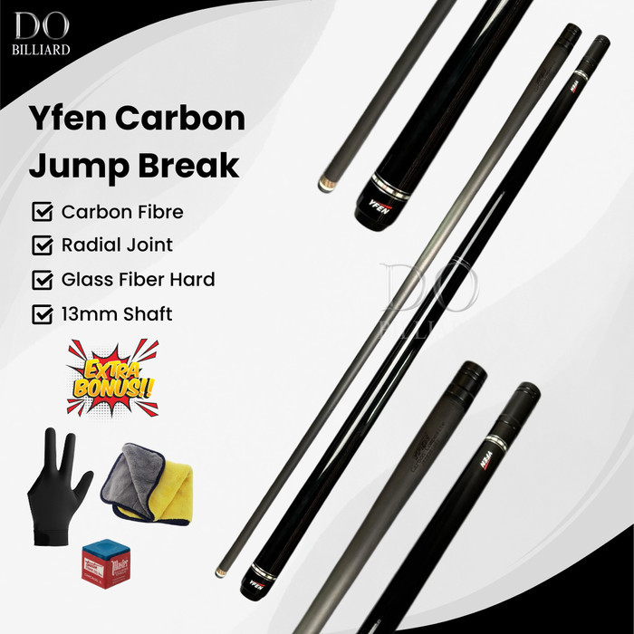 Stick Billiard YFEN Carbon Jump Break Cue / Stick Billiard Yfen Jump/Break