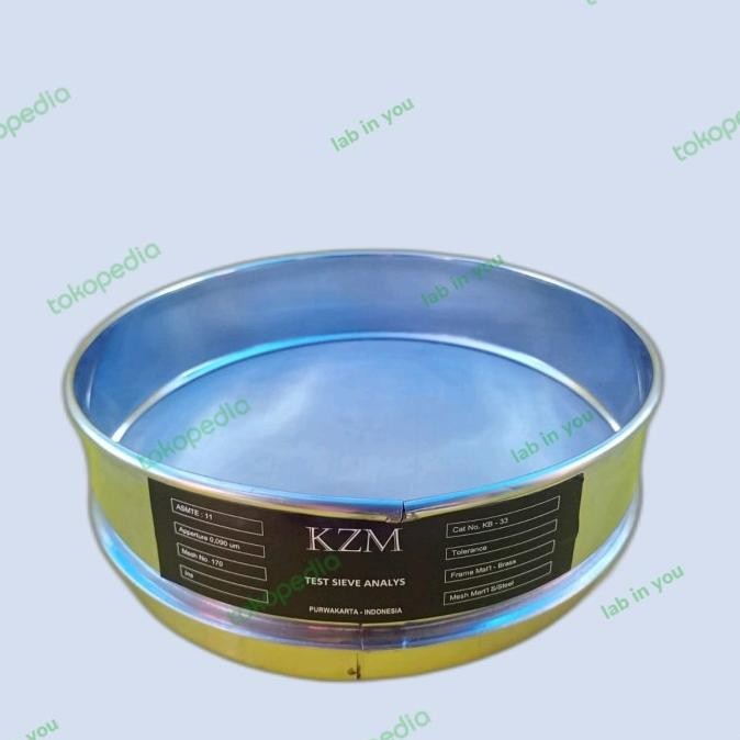 Sieve Ayakan Stainless Mesh 600 Test Mesh 600 (25 um) Diameter 15 cm