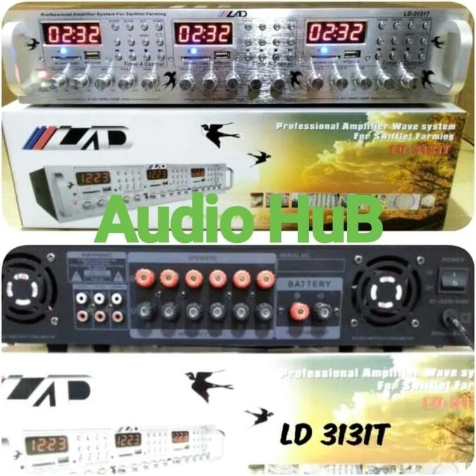 Langsung Order Amplifier Walet Lad Ld 3131T Ampli Ld3131T 6 Channel 3131 T