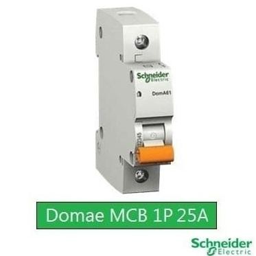 SINTE MCB Schneider DOMAE 25A Stut Pemutus Arus Listrik C25 Orany Best