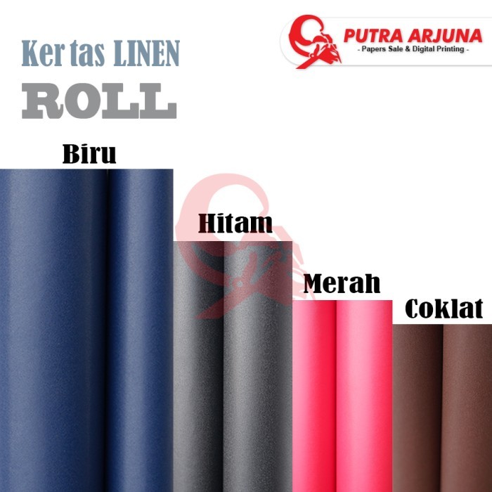 

KERTAS LINEN ROLL 120 cm x 16 Meter