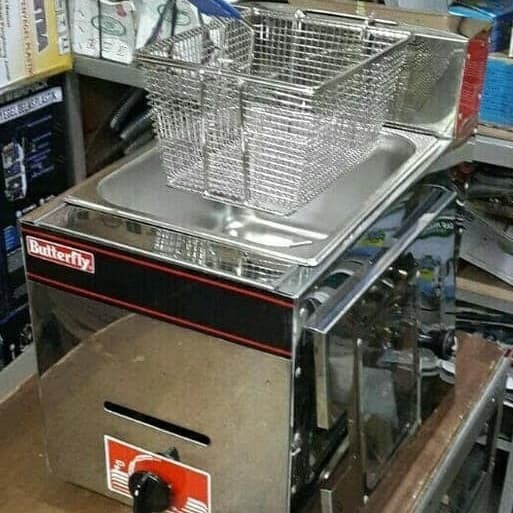 deep fryer stainless gorengan kentang, ayam dll