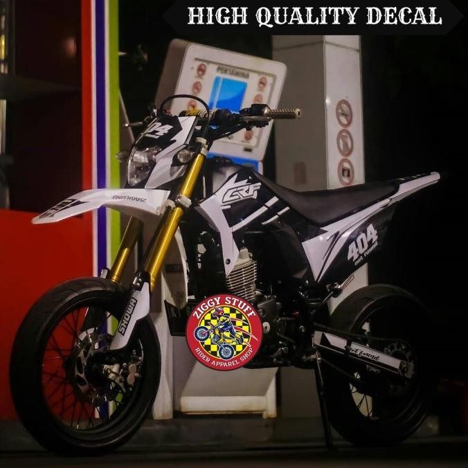 Stiker motor crf motor trail decal crf 150 l sticker motor CRF150-082
