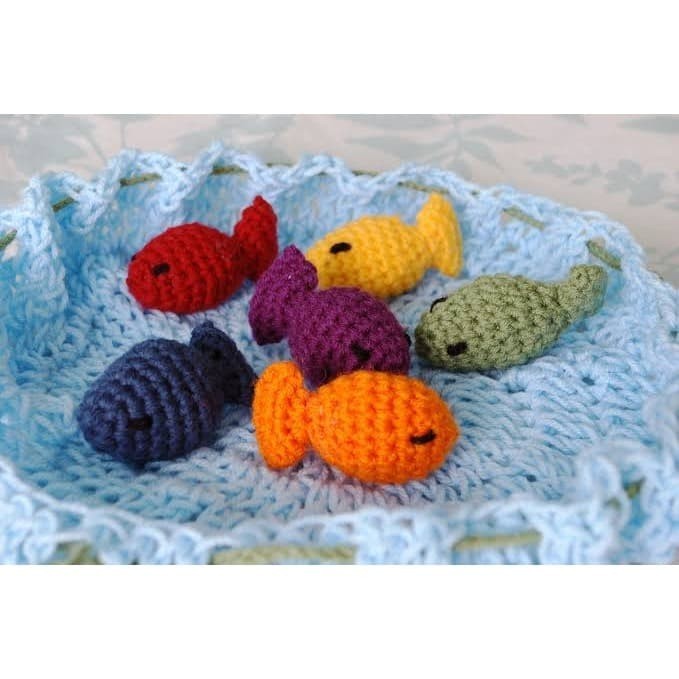 

Mainan diy rajut ikan / kerajinan tangan anak