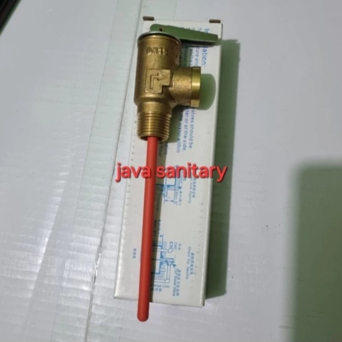 Safety Valve Wika Solahat Water Heater/Klep Pengaman Water Heater