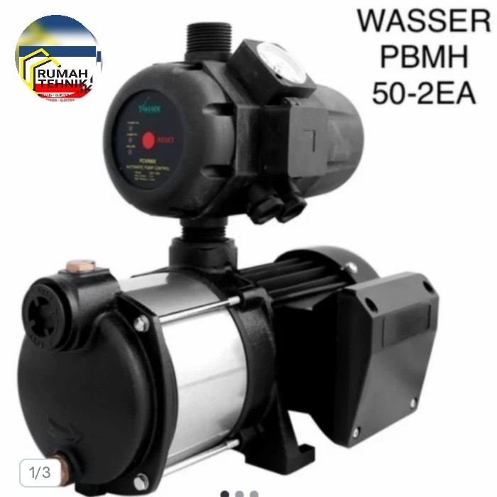 Wasser pompa dorong air multi stage otomatis digital booster pump multistage pbmh 50-2EA