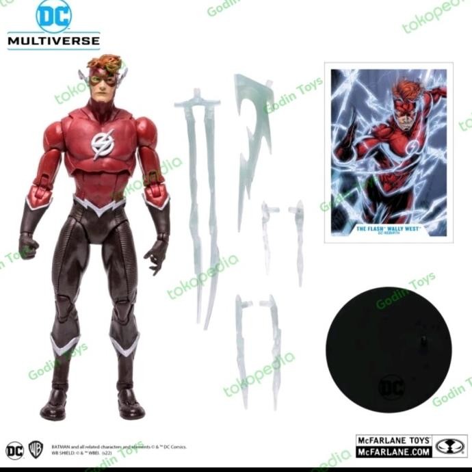 McFarlane The Flash Wally West DC Multiverse