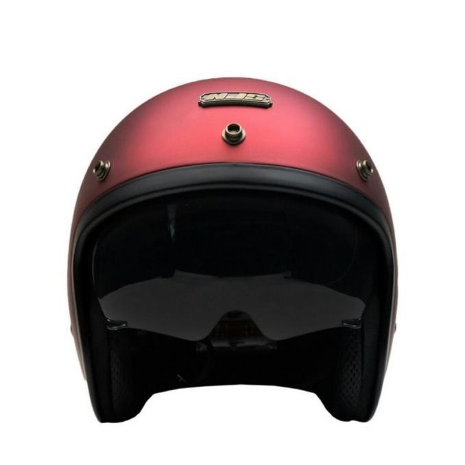 HELM RETRO NJS NX -2 DOUBLE VISOR POLOS Terlaris