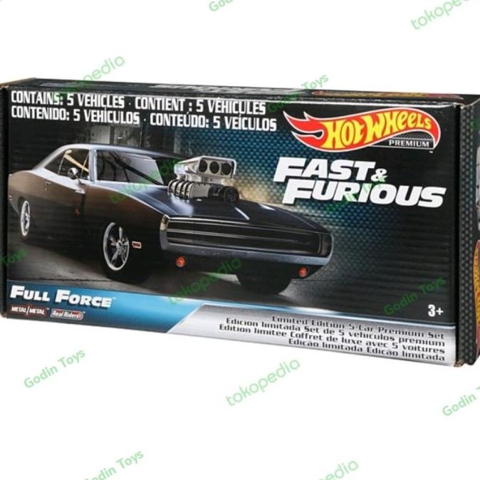 Hot Wheels Fast & Furious Premium set