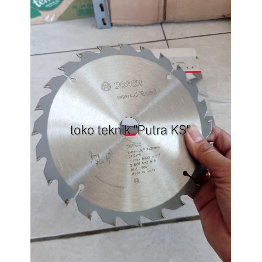 Mata Pisau Gergaji / Circular Saw / Mata Sirkel 7Inch Original Bosch Terlaris