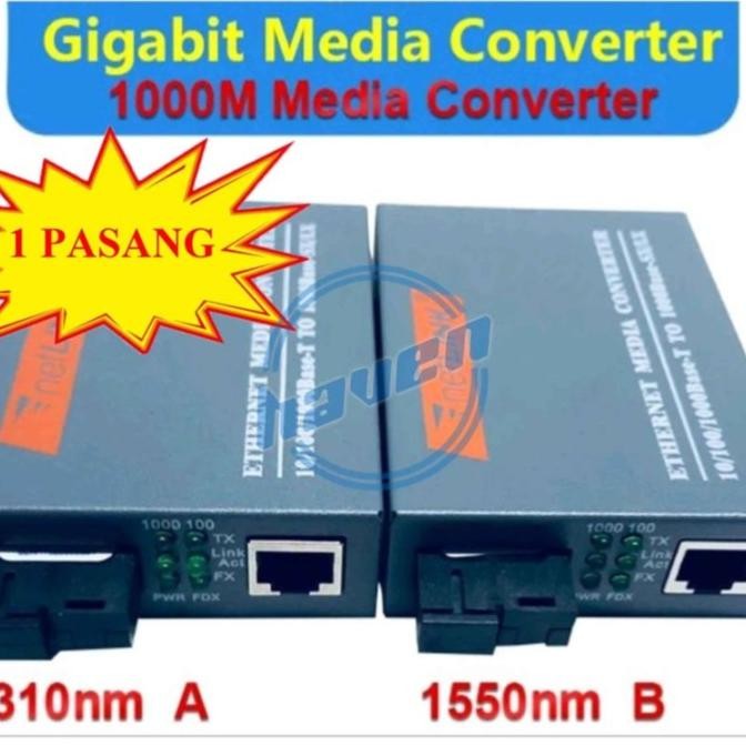 Netlink HTB GS03 Gigabit Media Converter RJ45 FO Net link Gigabit GS 3