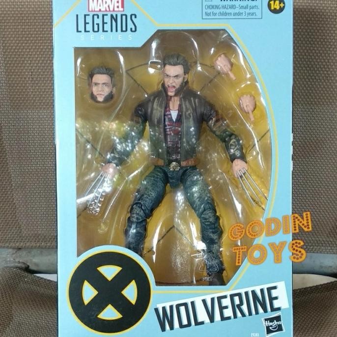 Marvel Legends Wolverine X-men brown jacket Hugh Jackman