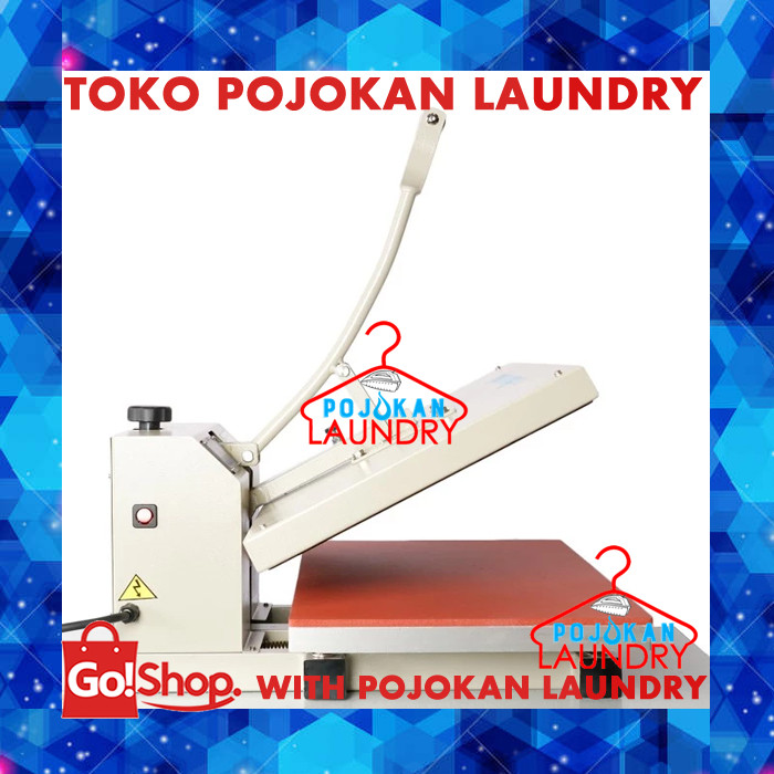 Mesin Press Sablon 38 x 62/Mesin Press Kaos/Mesin Pemanas/ Mesin Hot Press Kaos/Press Pemanas Sablon