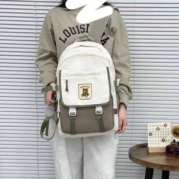 Grosir Tas Ransel Hello Mumu/Tas Ransel Kanvas/Tas Ransel Sekolah/Tas Fashion/Tas Ransel Korea