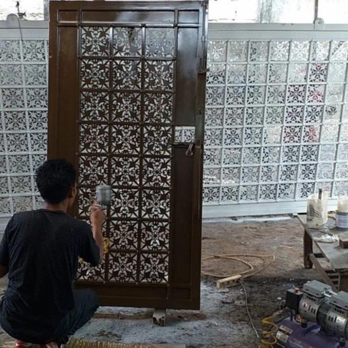 Pintu Garasi Sliding Harga Permeter