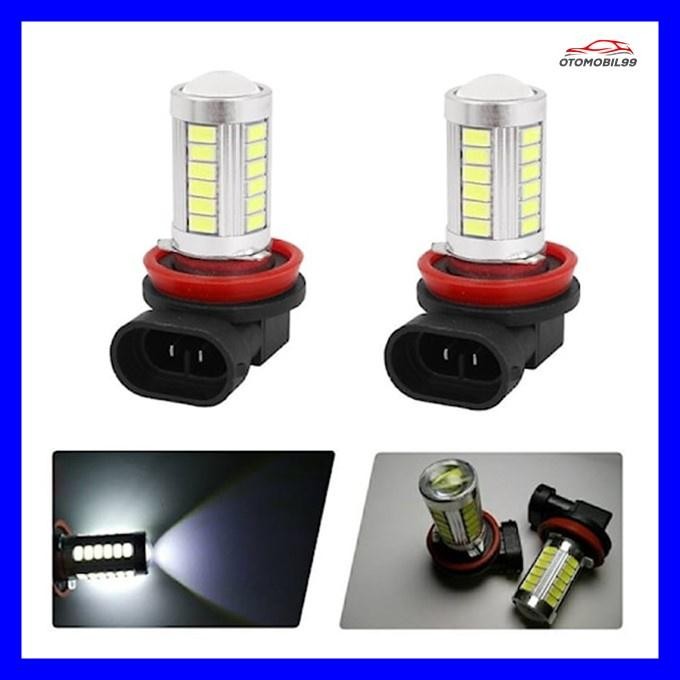 Bolham Lampu Lapu Led Foglamp Fog Lamp Foklem Kabut H11 H16 Cree Running Led Projector Aksesoris Ase