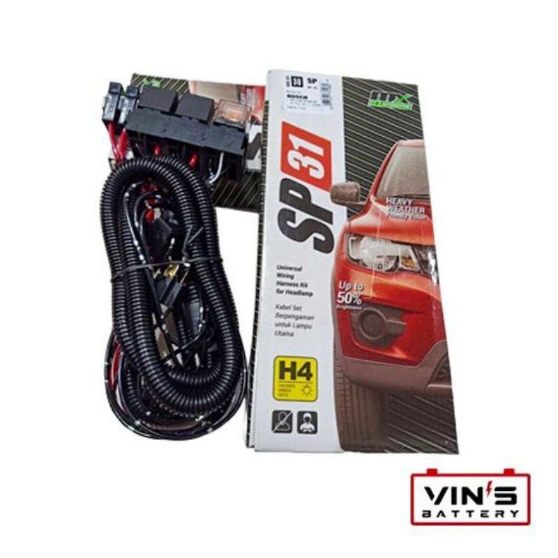 Kabel Relay Set 3 Relay Untuk Lampu Utama Avanza Inova Honda