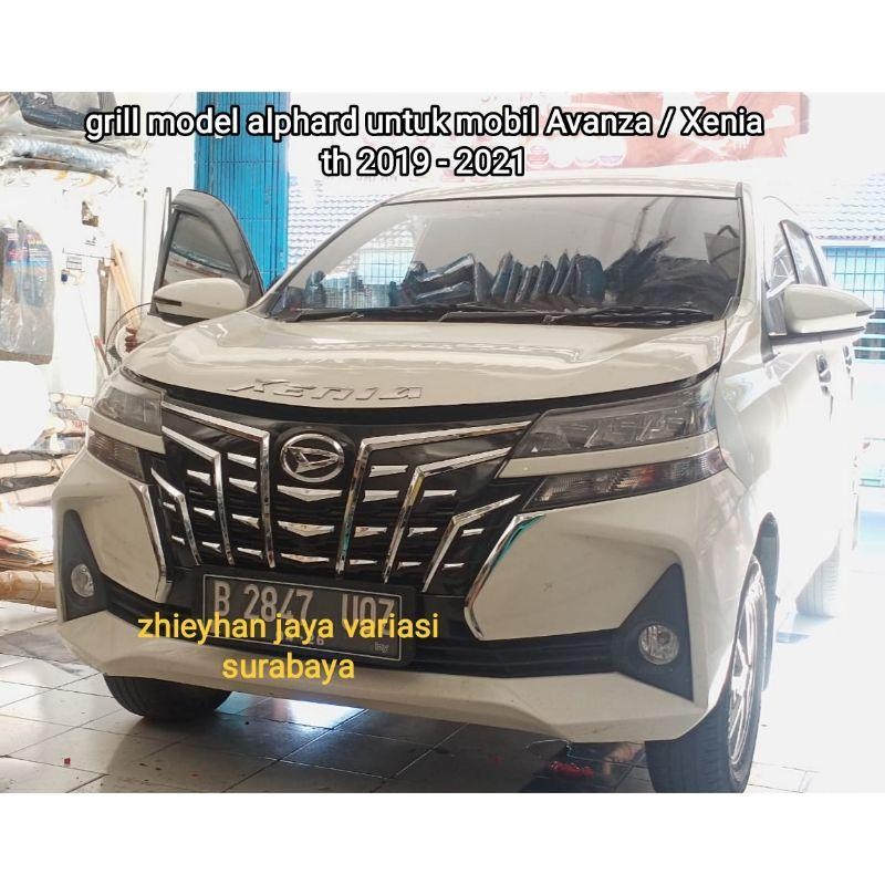Grill Depan Avanza Xenia 2019,2020,2021 Model Alphard