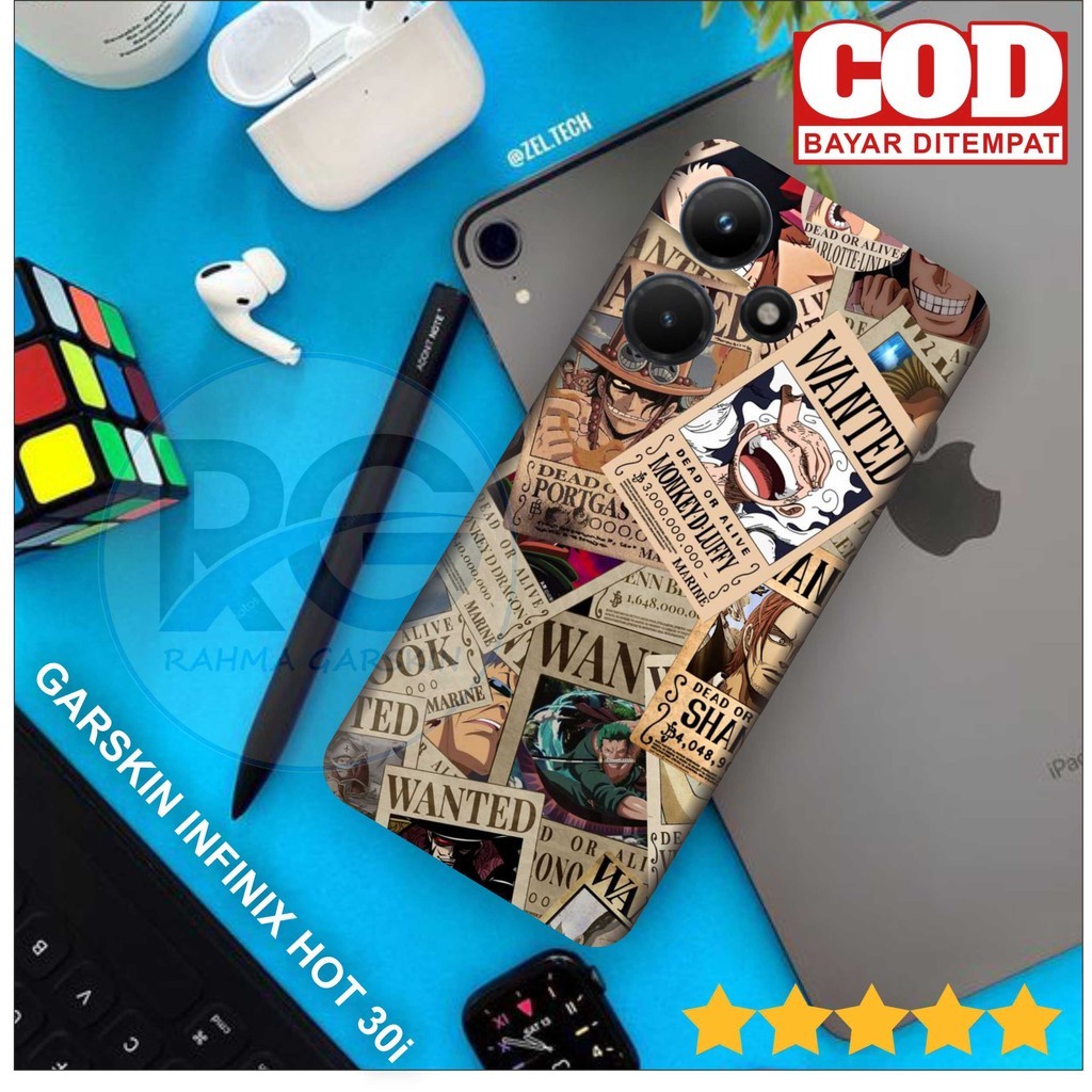 

*PromoTerjangkau* Infinix Hot 30i Garskin Wrap Stiker Premium / X Casing Case COD