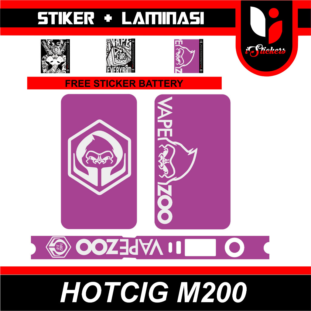 

*PromoTerjangkau* Centaurus M200 Plur Backdoor Request Wrap Garskin Stiker Premium / X Casing Case COD