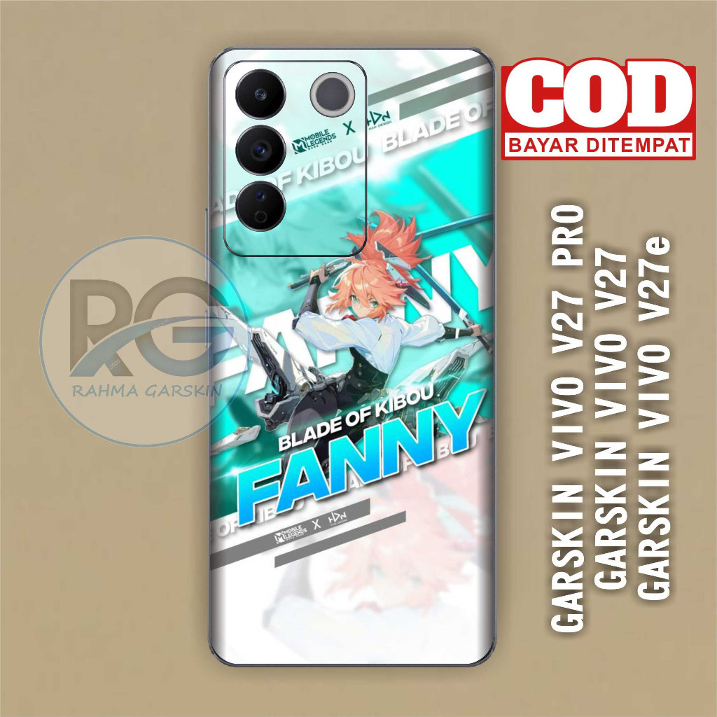

*PromoTerjangkau* Vivo V27 Garskin Wrap Stiker Premium / X Casing Case COD