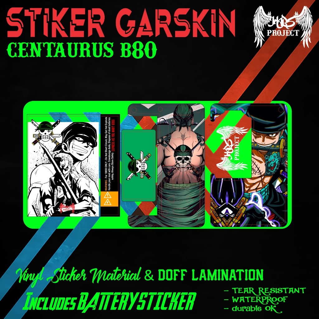 

*PromoTerjangkau* Stiker Ed Roronoa Zoro Garskin Wrap Premium / X Casing Case COD