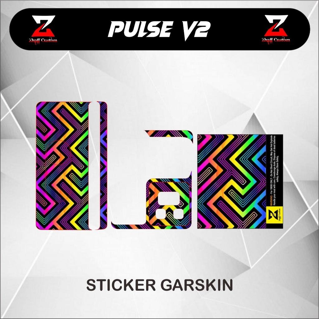 

*PromoTerjangkau* Zhaff New Acces Plsv2 Anti Luntur Garskin Wrap Stiker Premium / X Casing Case COD